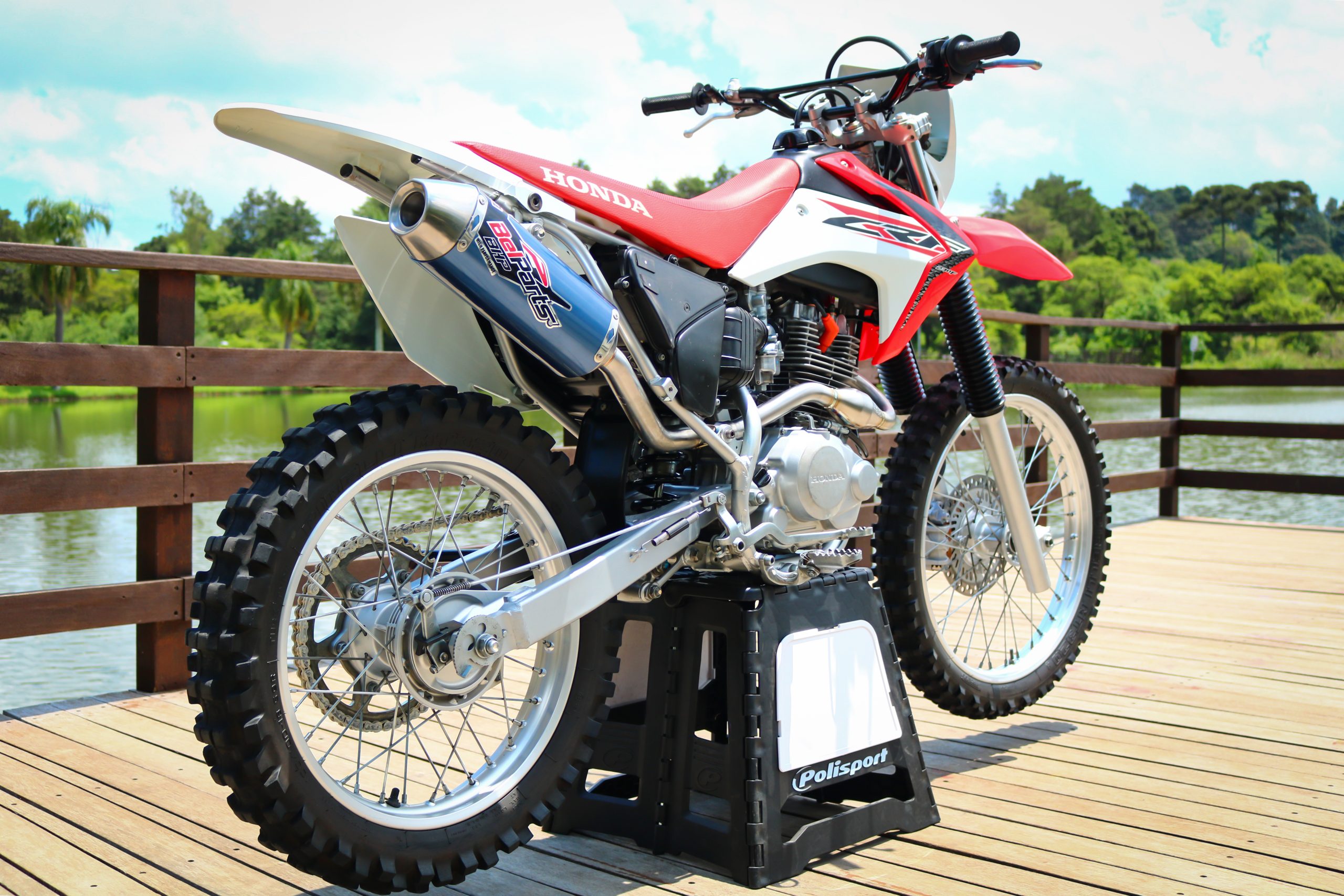 Crf-230 Motor Preparado 250 Cl  Moto de trilha, Escapamento esportivo,  Motos de rua